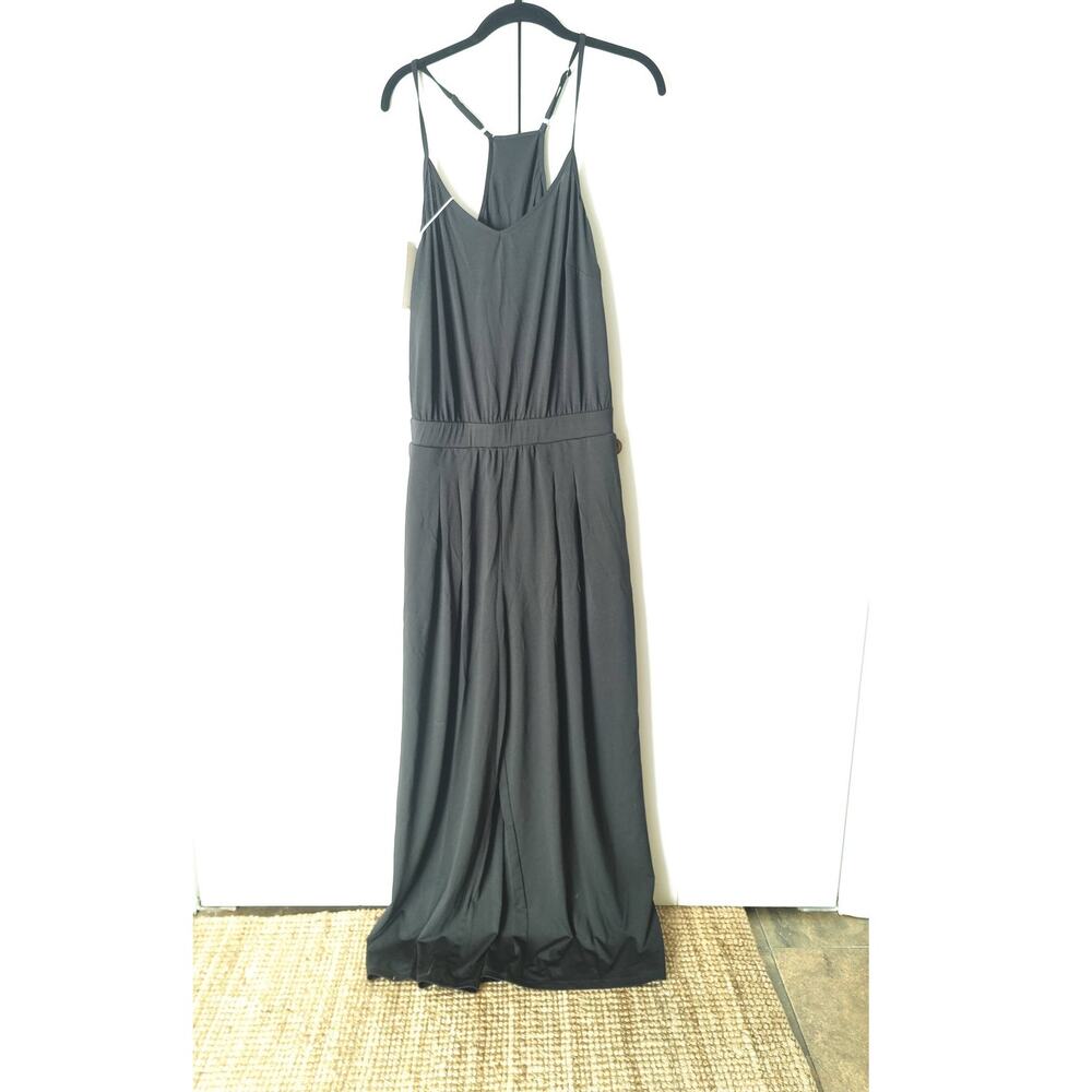 Halara Black Wide Leg Jumpsuit Large- New